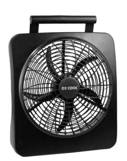   10 Battery Operated/Electric AC Adaptor Portable Fan Indoor/Outdoor