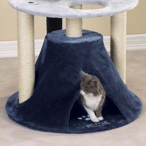 Savvy Tabby Kitty Teepee Perch Cat Play Furniture