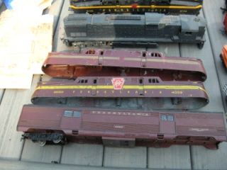 Toy Trains Lionel American Flyer Tyco etc Parts Cars Engines 