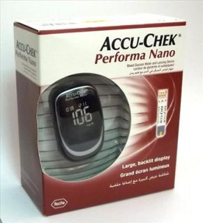 New Accu Chek Performa Nano Blood Glucose Monitor Diabetic Aid 