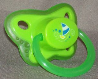   dummy and the teat of a nuk 5 Therapeutic trainer (adult pacifier