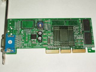 SIS 305 PV S03A BR 64bit 3D LP VGA AGP Video Card 40