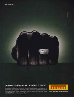 2003 Jaguar Worlds Finest Nice Pirelli Ad
