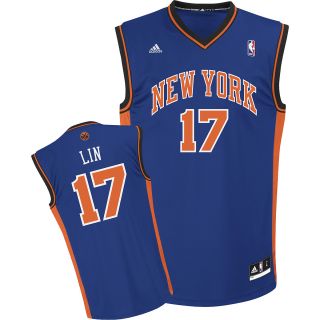 Adidas New York Knicks Jeremy Lin Revolution 30 Replica Road Jersey 