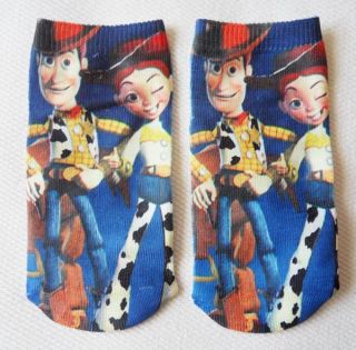 New Disney Toy Story Ankle Socks Adult Kids 5 6