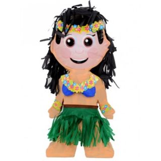 Kids Childs Adults Hawaiian Luau Girl Pinata Birthday Party Game 