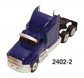 Boley 1 87 Ford Aeromax 9000 3 Axle Semi Tractor Truck Blue