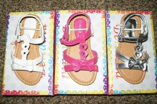 New Belladia Girls Slingback Sandals with Velcro Buckle Price REDUCED 
