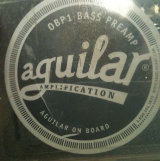 Aguilar OBP 1 Active Bass Guitar Preamp