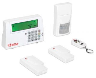 COMPLETE HOME WIRELESS ALARM SECURITY SYSTEM MONITOR SENSORS REMOTE 