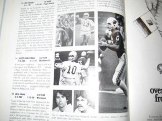 1976 NFL Seattle Seahawks Official Football Yearbook  Birth of a 
