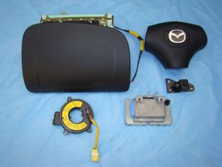 Mazda Miata Air Bag Airbag Set Module Sensor Clock Spring 01 02 03 04 
