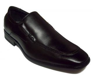 Delli Aldo Men Fashion Slip on Classic Dress Shoe Black