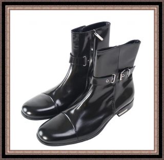 Alessandro DellAcqua Mens Boots It Size 42 US 8 5