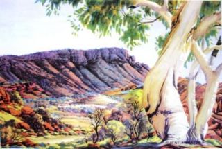 Albert Namatjira Mount Gillen Alice Springs Print