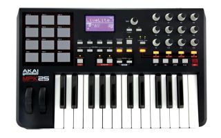 akai mpk25 25 key keyboard controller with mpc pads our price $ 249 00