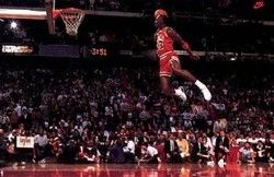 1992 Nike Air Jordan MVP 5284 1988 Free Throw Line Dunk Poster Mint 