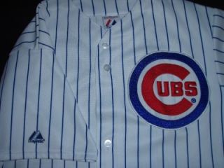 Alfonso Soriano Chicago Cubs Vtg MLB Jersey Authentic Majestic Large 