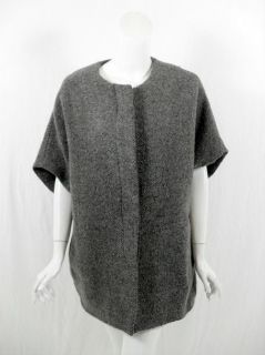 Iro Womens Jerry Oversized Grey Wool Jacket 1 $582 New