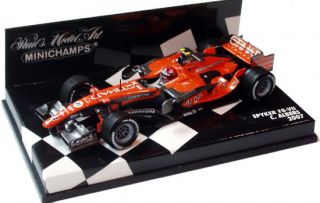 minichamps f1 2007 spyker f8 vii christian albers item 400070021