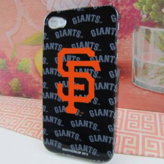 New San Francisco Giants Team Logo Hard Case Cover for Apple iPhone 4 