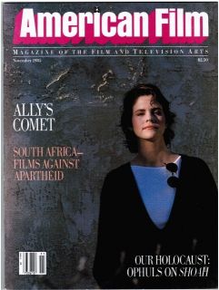 American Film Magazine Nov 1985 Ally Sheedy Allys Comet