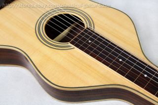 New Alida Solid Spruce Rosewood Weissenborn Hawaiian Lap Steel Guitar 