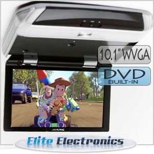 ALPINE TMX R2150E 10.1 WVGA LCD OVERHEAD MONITOR CAR DVD DISPLAY