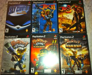Lot of 6 PlayStation 2 Games All in Near Perfect Condition