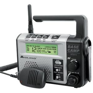  22 channel emergency crank radio with am fm weather alert gmrs radio 