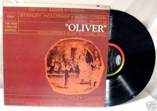 Vinyl LP Stanley Holloway Alma Cogan in Oliver