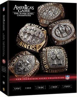 NFL Americas Game San Francisco 49ers 5 DVD Set New