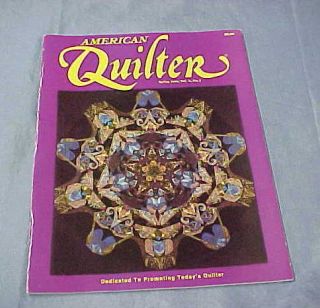 American Quilter Spring 1994 Vol x No 1 Magazine