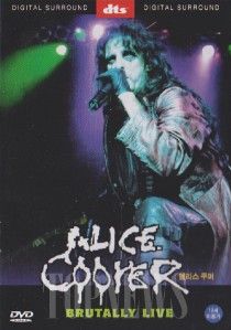 Alice Cooper Brutally Live DVD SEALED