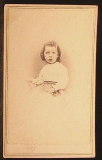   Little Girl 2 Small Vignette Currier Amesbury MA Mass 1860s