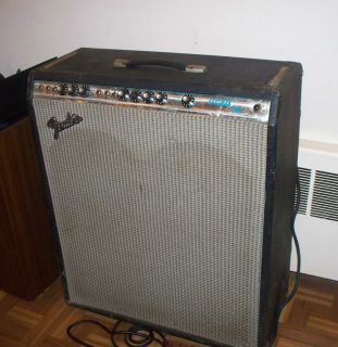 Vintage Fender Bassman Ten 10 Guitar Amplifier Combo all Tube amp