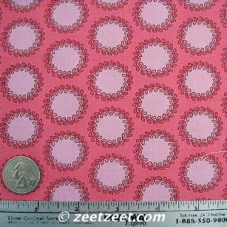 Amy Butler Soul Blossoms Laurel Dots Cherry Fabric Yd