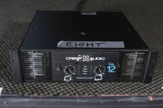 Crest Audio CA12 Power amplifier Amp 2800w CA 12 used from installed 