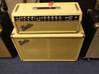 Fender Tremolux Blonde Vintage 1963 Tube Guitar Amp Cabinet