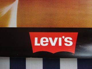 Levis RARE Advertising Poster by Ida Van Bladel 1971