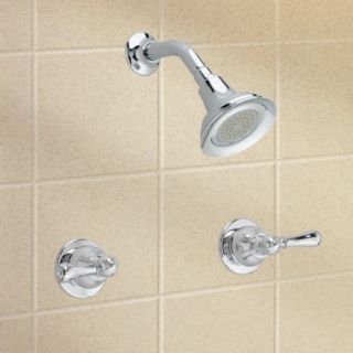 American Standard 7221 732 295 Two Handle Shower Only Faucet Satin 
