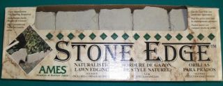 Ames True Temper 10 5 Foot Stone Lawn Edging Natural NEW IN BOX