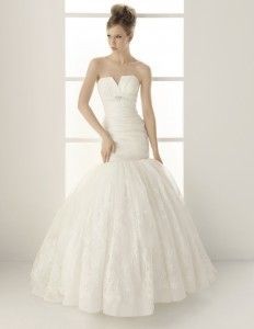 Alma Novia Wedding Dress Style Magenta