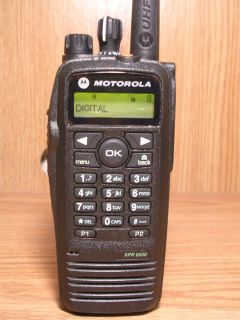 Motorola XPR 6550 MOTOTRBO UHF Band Digital Analog Two Way Radio