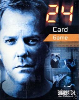 Keifer Sutherland 24 TV Series Card Game Jack Bauer New