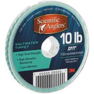 Scientific Anglers Nylon Saltwater Fly Fishing Tippet 30m, 3 Spools 
