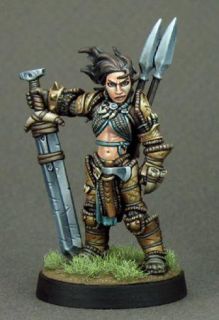Pathfinder Amiri, Human Barbarian miniature (Reaper) RPR60003