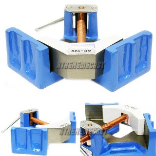 Jaw Welder Welding Angle Corner Clamp Swivel Vise Copper Plated New 