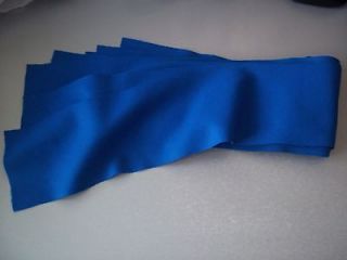 6ft or 7ft blue bce pool table cushion cloth strips