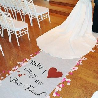 personalized classic aisle runner wedding  86 50